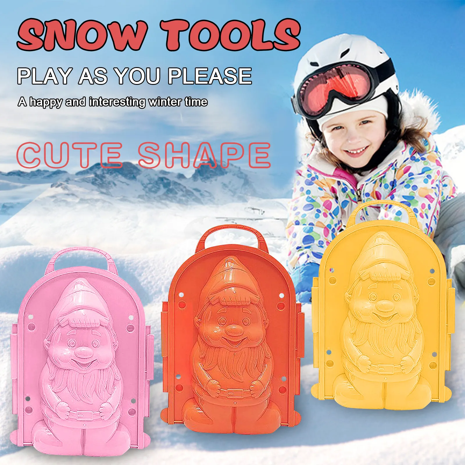 Прочная многоцветная симпатичная форма в виде мультяшного пингвина детская