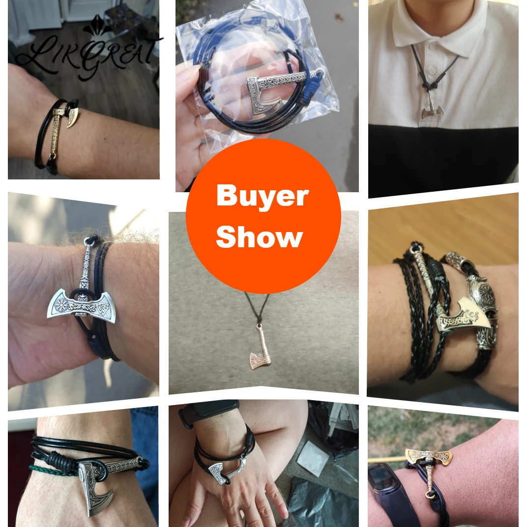 Ирландские Celtics узел топор амулет браслет в винтажном стиле под старину цинковый