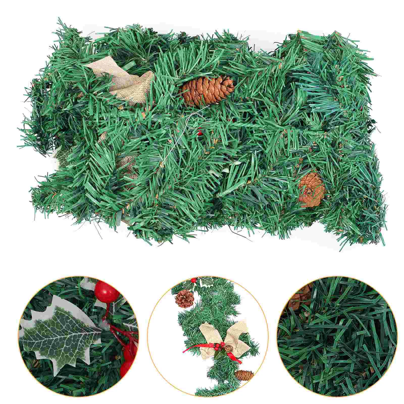 

Artificial Christmas Rattan Red Berry Hanging Rattan Christmas Party Decoration