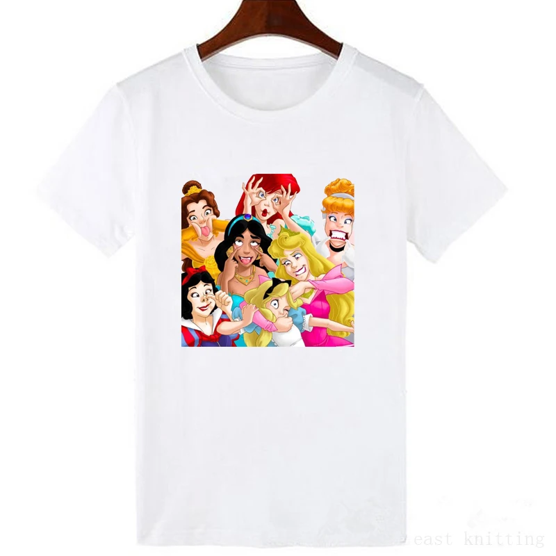 Корейские топы для девочек Kawaii Уличная одежда Летняя модная футболка с