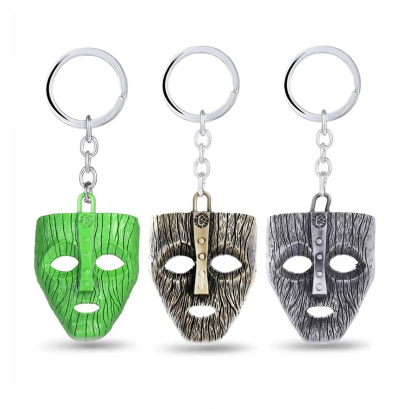 Porte-clés «bibelot Comdy The Mask» pour hommes  accessoire de Porte-clé  cache-clé  creux