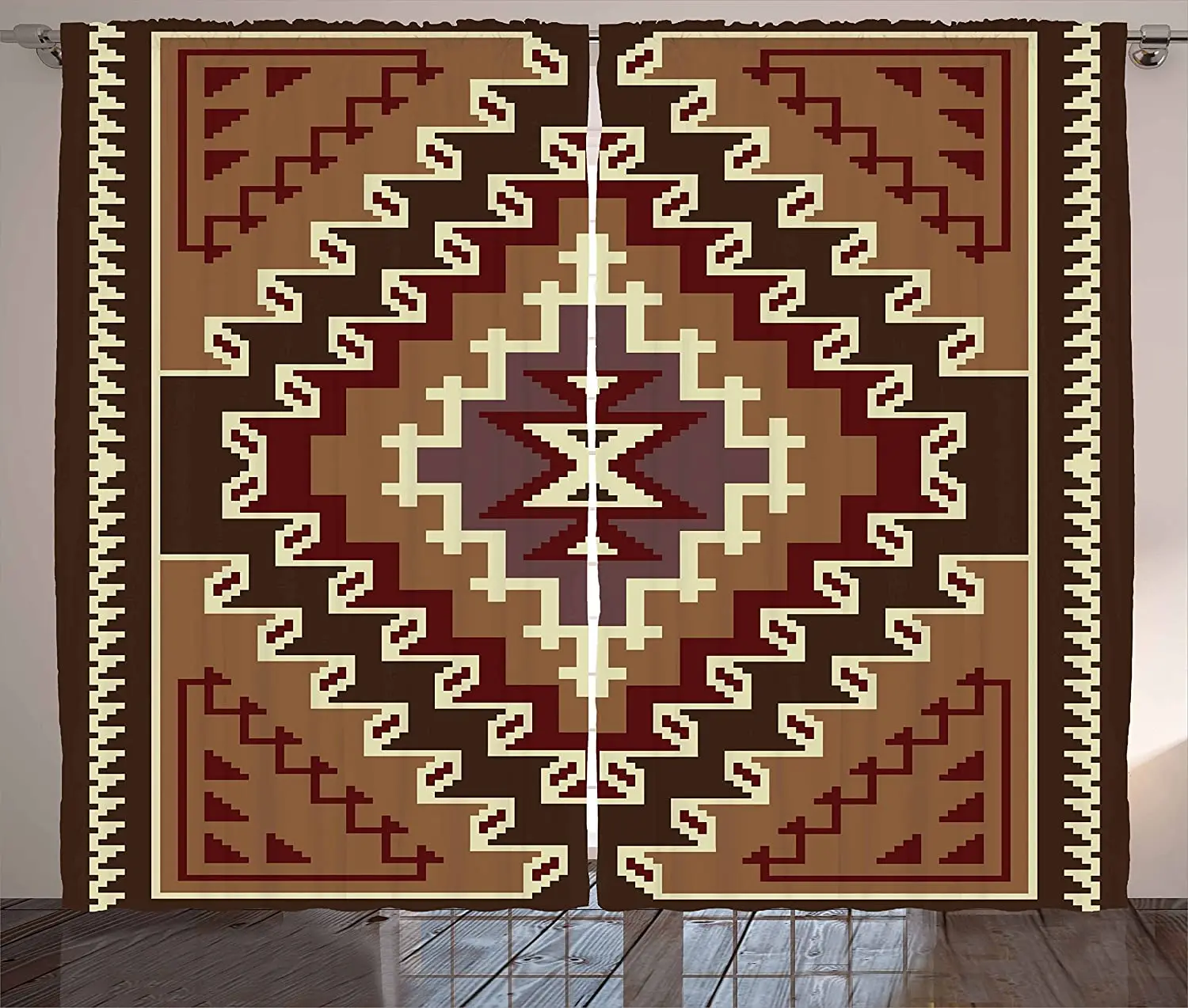 

Afghan Modern Blackout Curtain For Living Room Decoration Hanging Window Curtains For Bedroom Drapes