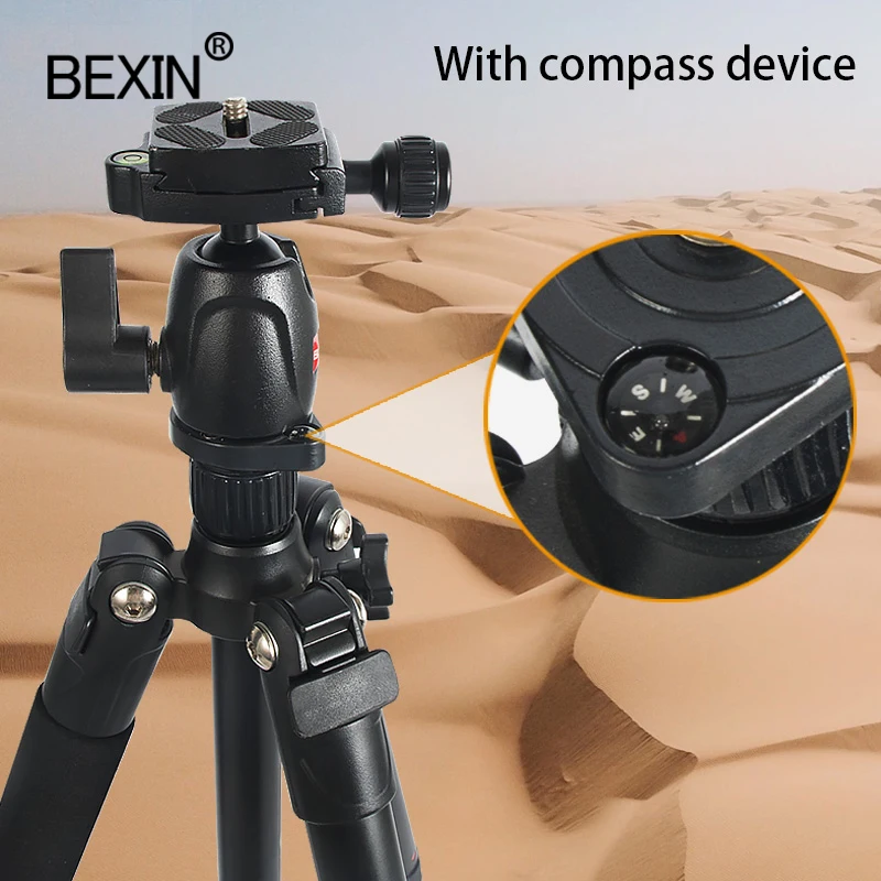 

Bexin Portable Flexible Photographic Tripod Monopod Travel Stand mini Camera Tripod for smartphone DSLR slr camera Camcorder DV