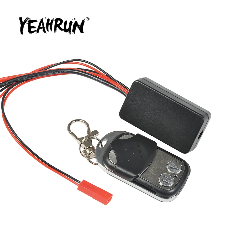 YEAHRUN Automatic Crawler Winch Control Wireless Remote Receiver for 1/10 RC Car Truck Off Road