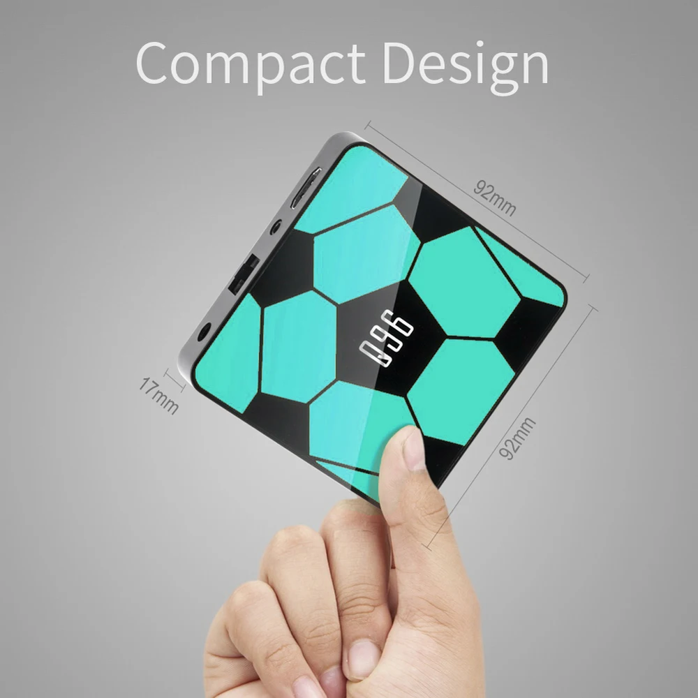 Приставка Смарт ТВ Q96 Android 9 0 четырехъядерный процессор RK3229 UHD 4K медиаплеер 2 ГБ/16