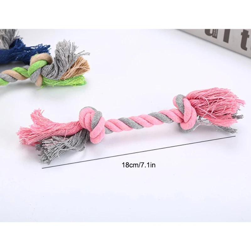 1 шт. двойной хлопковый жевательный узел для собак и щенков товары домашних