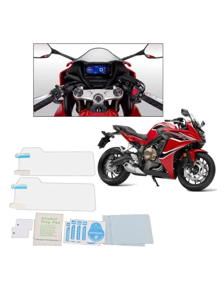 

Motorcycle Cluster Scratch Protection Film Screen Protector Instrument Film 6XDB
