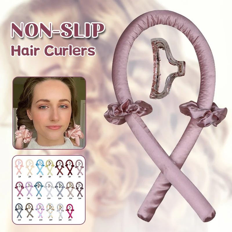 

Heatless Curling Rod Heatless Hair Curls Headband Make Hair Soft And Shiny Hair Curler Hairdressing Tools Heatless Hair Curls