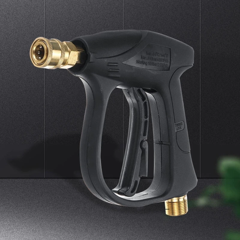 

High Pressure Washer Soap Foam Spray Sprayer Anti-corrosion Copper Head Nozzles Quick Release Automotive Accessories
