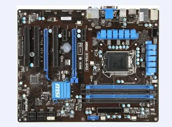 

MSI B75A-G43 original motherboard for LGA 1155 DDR3 RAM 32G Motherboard used Desktop Boards