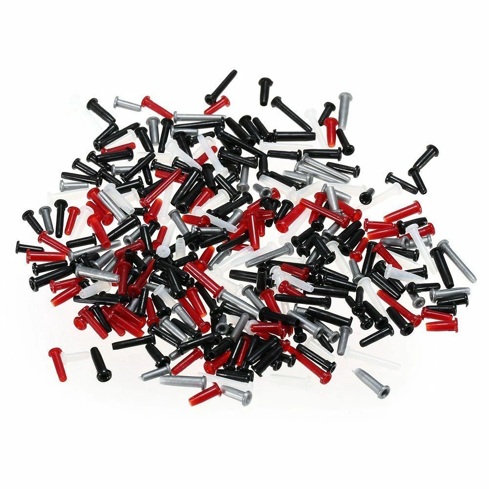 

1bag Nylon Tools Racquet Universal Lightweight Eyelets Sports Badminton Racket Grommets Single Double Hole String Protector