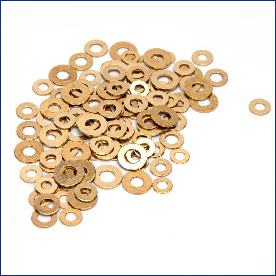 M2 M2.5 M3 M4 M5 Brass Flat Gasket Copper Crush Sealing Washer Seal Ring Washers | Обустройство дома