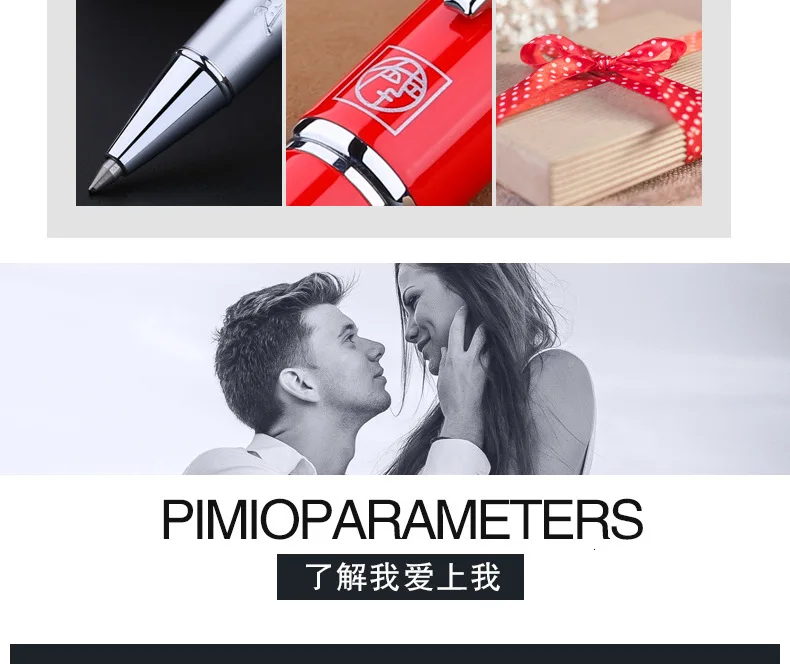 Роскошная металлическая ручка Пикассо Шариковая ручка для бизнеса stylo pennen boligrafos kugelschreiber canetas penna kalem ручки для письма 3721