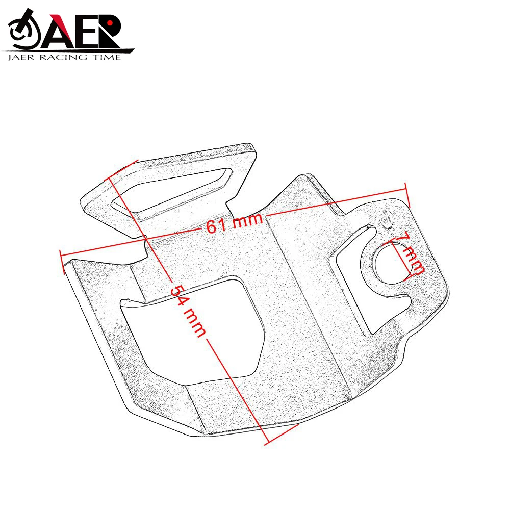 

JAER Motorcycle Aluminum Rear Brake Fluid Reservoir Guard Cover Protect For BMW F800 GS F 700GS F700GS F800GS 2013-2018 MOTO