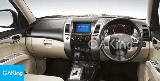 Одинарная/двойная Din фасция Радио панель для MITSUBISHI L200 Triton 2006-2015 комплект фитингов