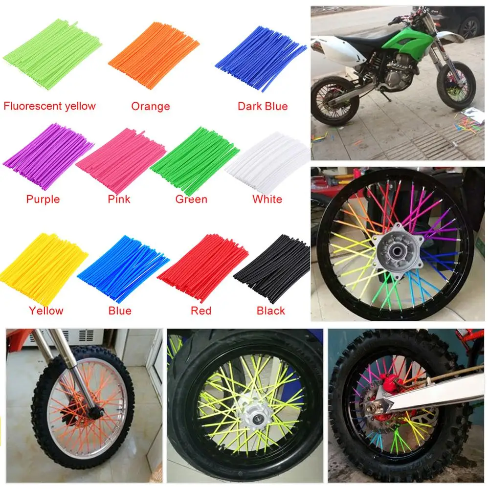 36 шт. защитные накладки на колеса мотоцикла 11 цветов|Накладки и декоративные