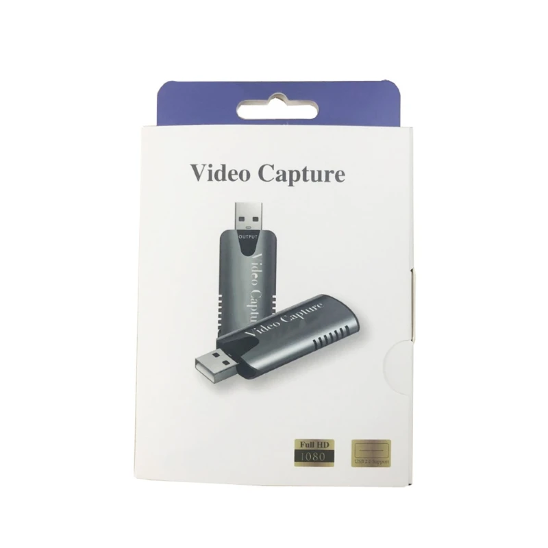 

LX0B Mini Video Capture Card USB 2.0 HDMI 1080P Grabber Record Box for PS4 Game Live Streaming DVD Camcorder Camera Record