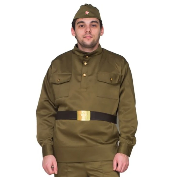 Гимнастёрка военная мужская, люкс