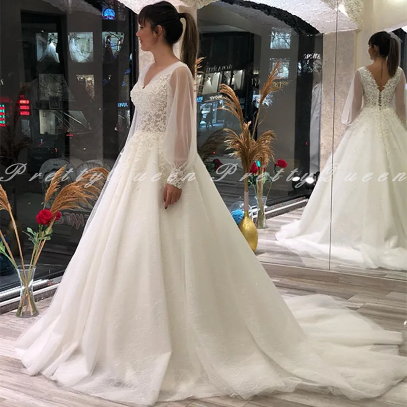 Женское свадебное платье It's yiiya белое кружевное ТРАПЕЦИЕВИДНОЕ ПЛАТЬЕ ИЗ ТЮЛЯ