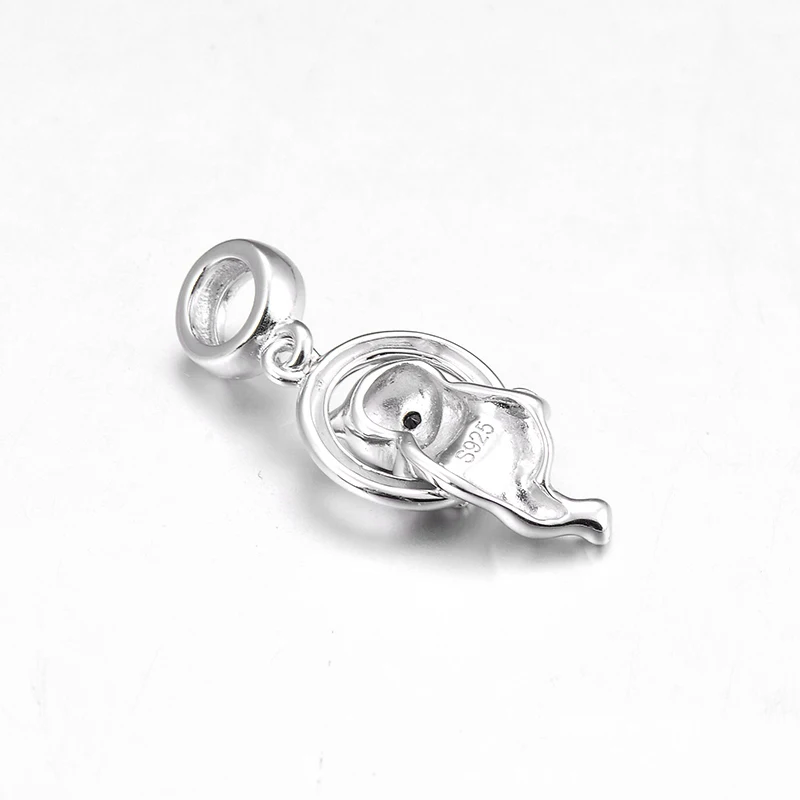 Новый черный глаз озорной кот 925 Стерлинговое серебро подвески Модные аксессуары