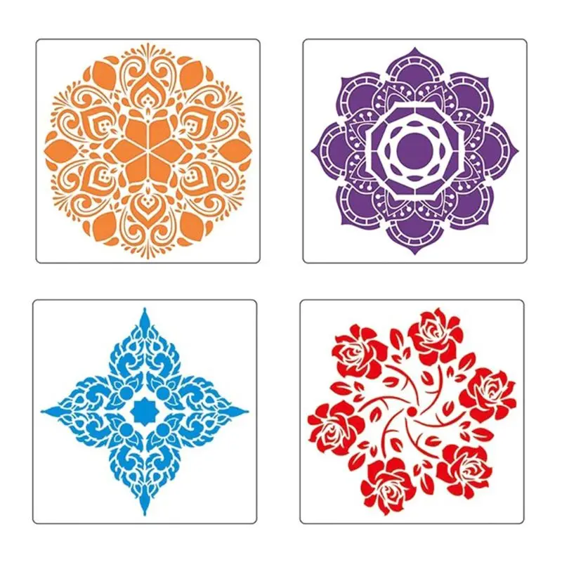 

41pcs Mandala Dotting Tools Set for DIY Painting Rock Stone Ceramic Stencil Template Brush