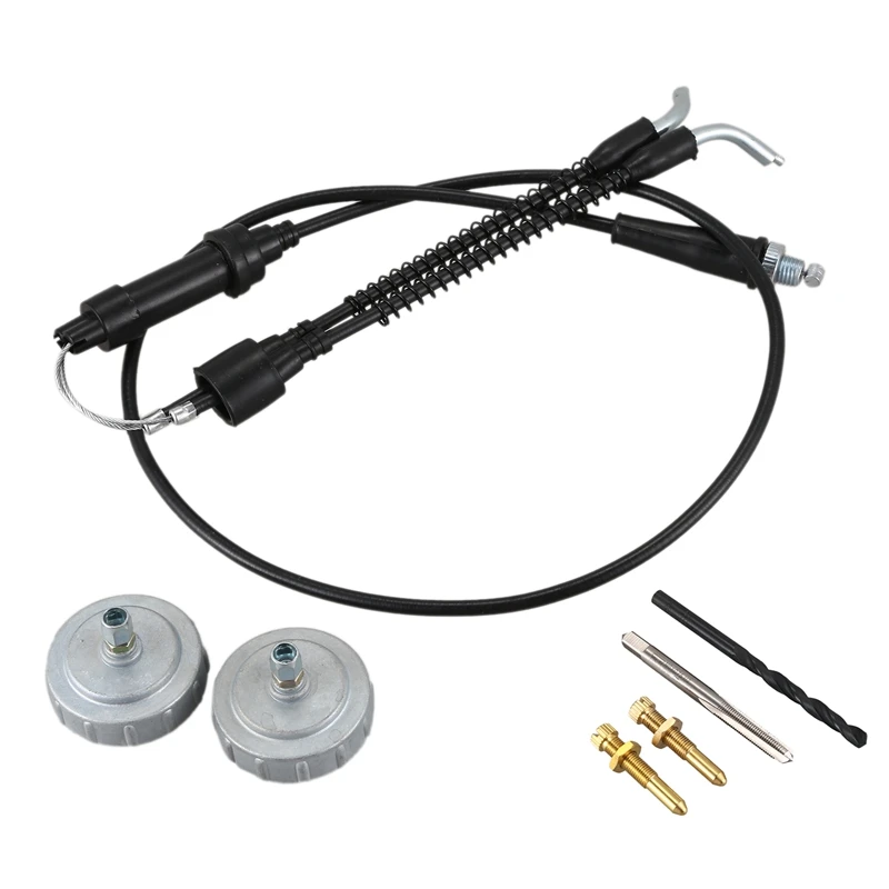 

AU04 -Tors Delete Removal Eliminator Kit for Yamaha Banshee Throttle Cable Caps Idle Screws