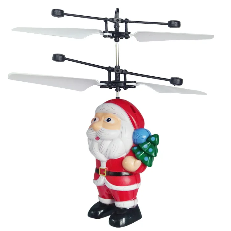 

Santa Claus Levitation Sensor Flying Vehicle Little Fairy Gesture Sensor Luminous Children's Toy