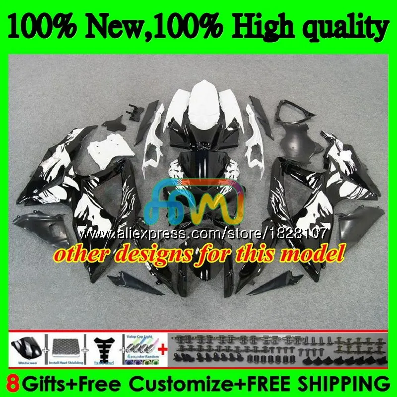 OEM для SUZUKI GSXR зеленый белый 600 750 CC GSX R600 GSXR600 08 09 10 38b. 33 K8 GSXR750 2008 2009 2010
