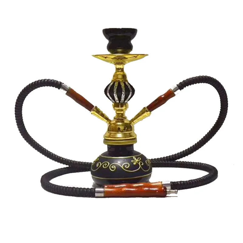 

Bar ktv hookah full set bar Arabic culture hookah double pipe hookah hookah set With double hose hookah pipe hookah