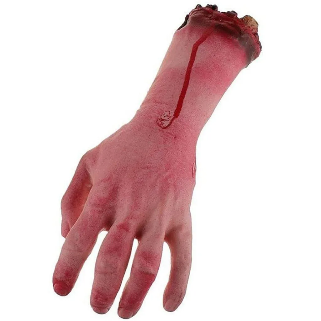 Жизнь Размеры Страшно Кровавый кровь тела Запчасти для Хэллоуина вечерние