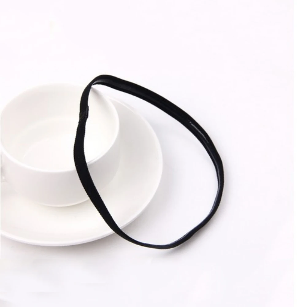 

Candy Color Headband Women Anti-slip Yoga Sports Gym Running Hair Storage Elastic Band