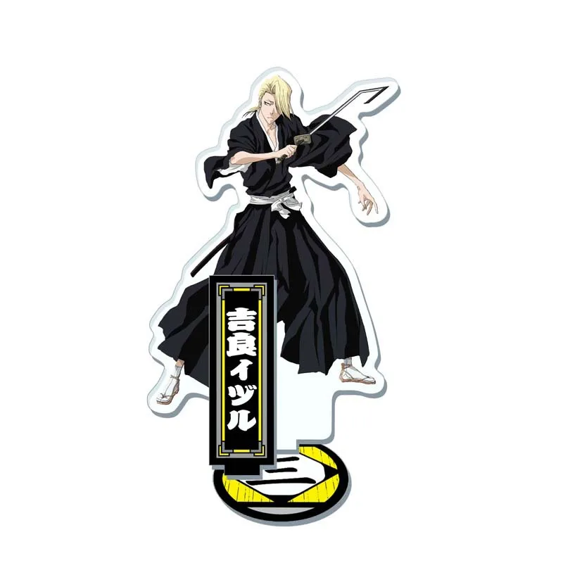 

1 Pcs Fashion Anime BLEACH Acrylic Stand Model Keychains Accessories Desk Decor Plate Holder Woman Man Action Figure Toys Gifts
