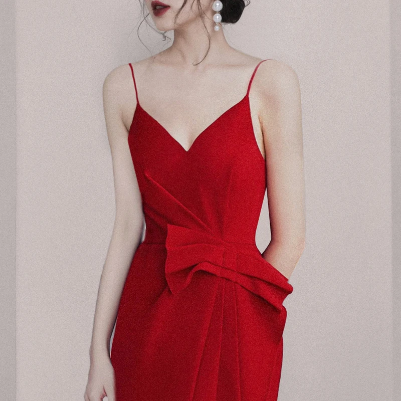 Женское Плиссированное Платье-миди Max Spri красное вечерние тное вечернее платье с