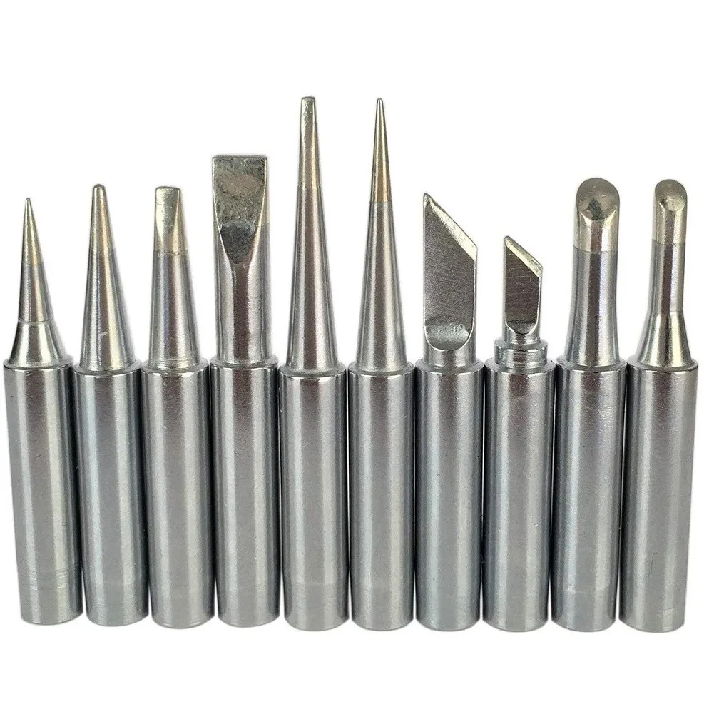 

10X 900M Soldering Iron Tips For HAKKO 936,937,907 Atten, Quick, Aoyue, Yihua Welding Tip Soldering Iron Tip Free Shipping