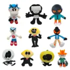 Пятничная ночь Funkin плюшевая игрушка бойфренд Уитти споки месяц скольжения и насос Монстр лимон демон капитан Пико плюшевая игрушка домашний декор