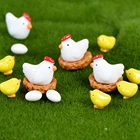 Новинка Горячая Распродажа, миниатюрные фигурки в виде куриных яиц, бонсай, Террариум, ландшафтный Декор