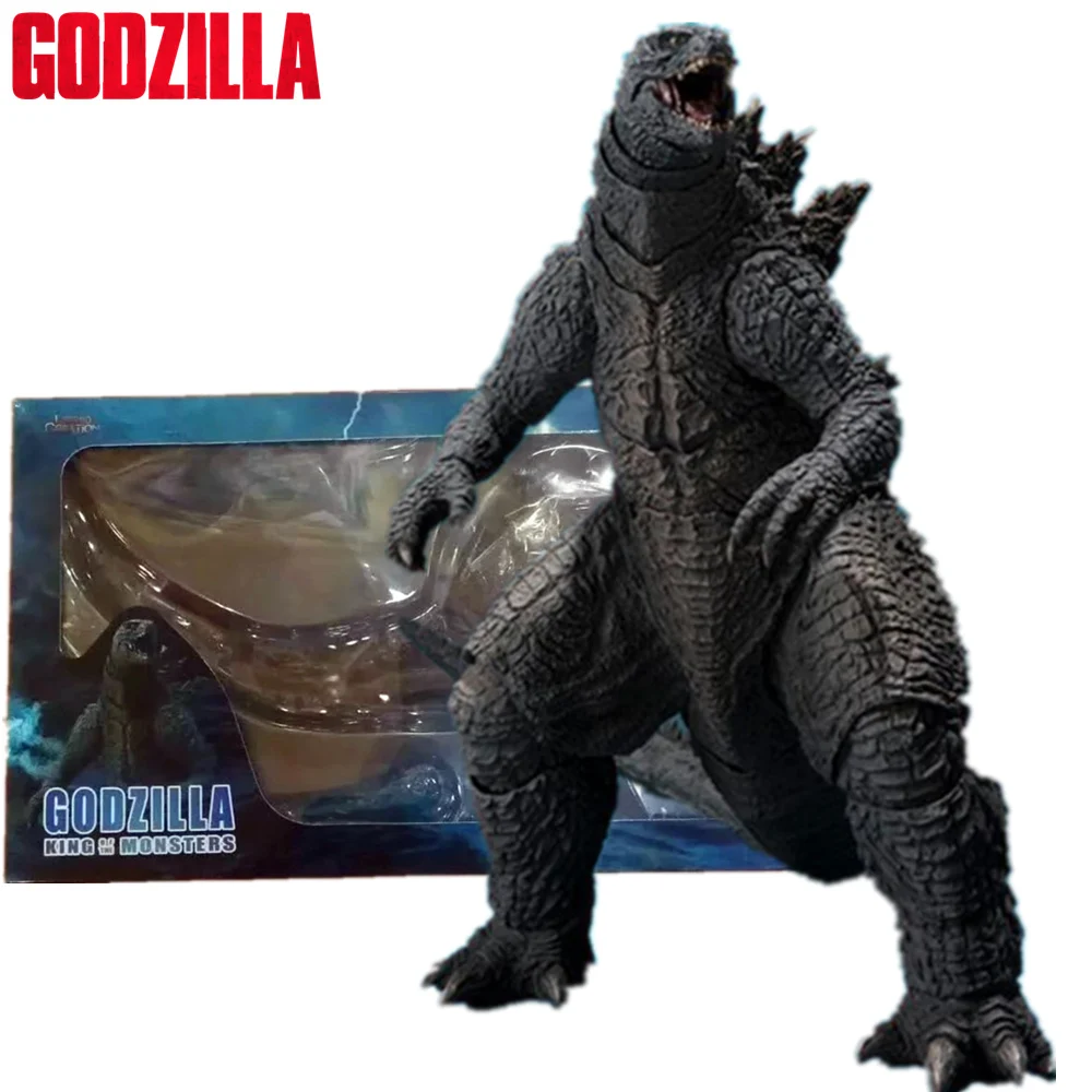 Экшн фигурка Bandai SHF Monsterarts Godzilla Gojira &quotкороль монстров&quot игрушки Годзилла против