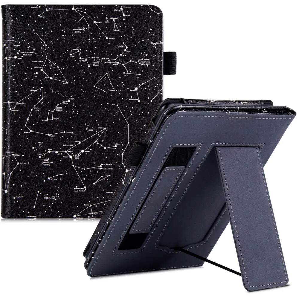 

New Cover Case for All Kindle Paperwhite Generations E-Readers -with Stand/Hand Strap/Magnetic Closure and Auto Sleep/Wake