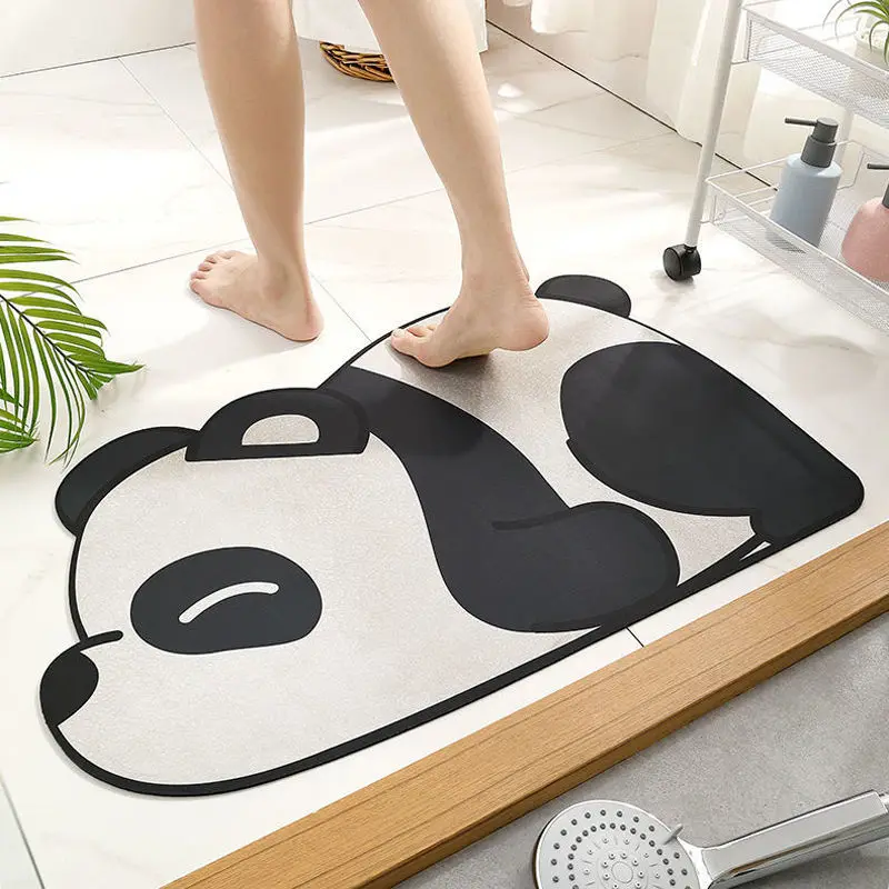 

Toilet with Strong Water Absorption Capacity, Non-slip Stepping Mat, Household Entrance Door Mat, Cartoon Floor Mat
