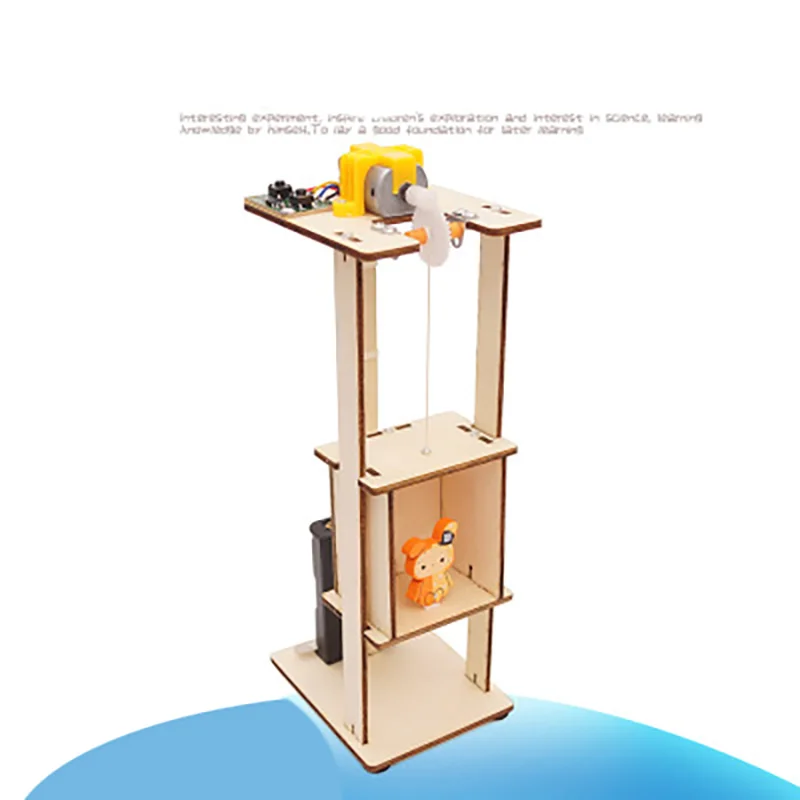 Технология лифта небольшая продукция DIY маленькое изобретение Детская