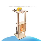 Технология лифта, небольшая продукция, DIY, маленькое изобретение, Детская развивающая научная игрушка, лабораторное оборудование
