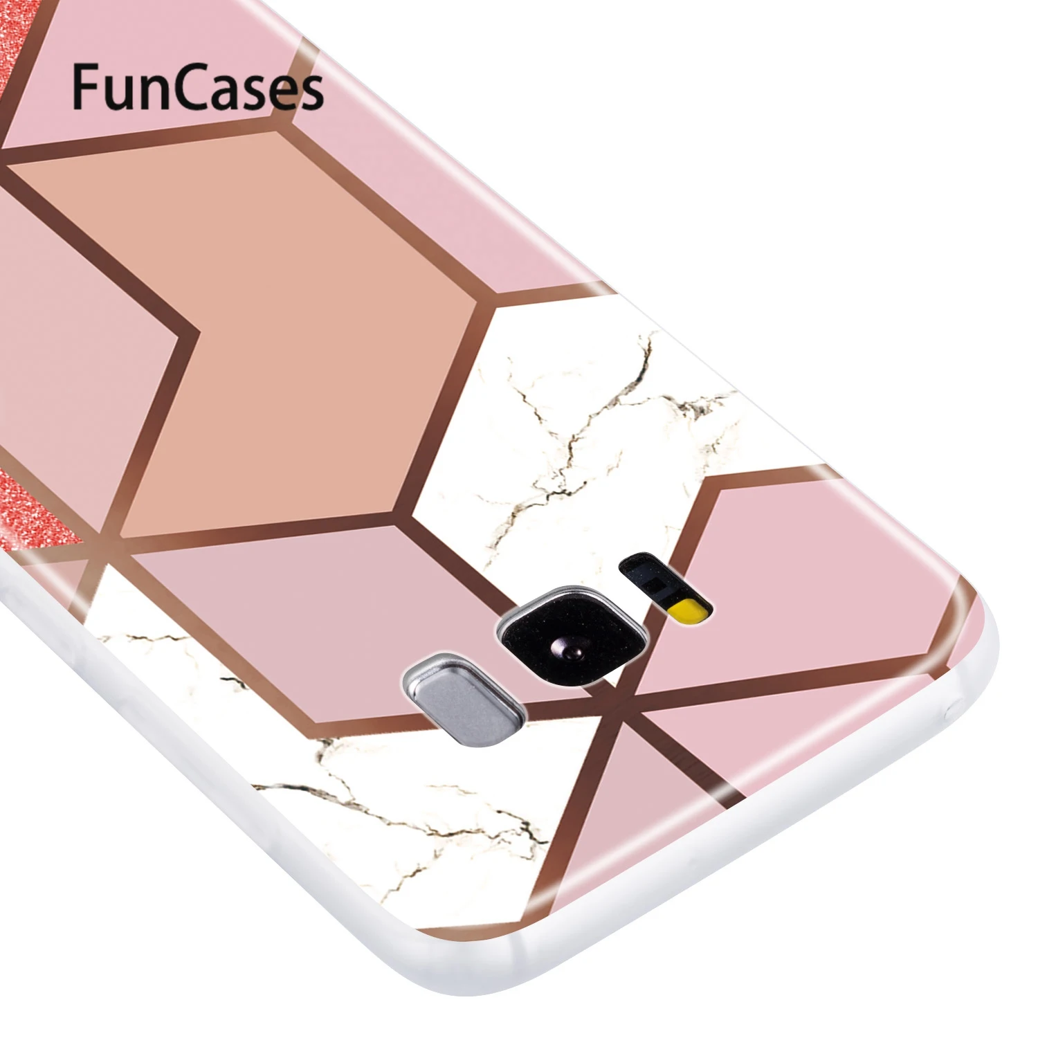 Чехлы для телефонов телефона samsung S8 Plus серебристая проволока защитный чехол Galaxy