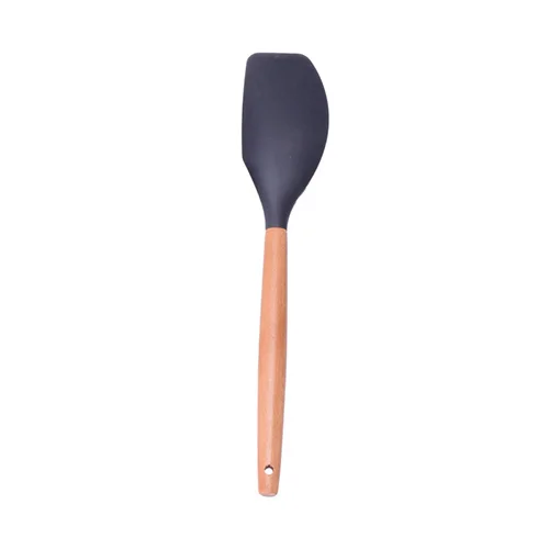 Spatula 9 видов стилей в розницу силиконовые кухонные инструменты силиконовая деревянная ручка ложка лопатка Черпак антипригарная кухонная посуда кухонные приспособления для выпечки - Цвет: Spatula