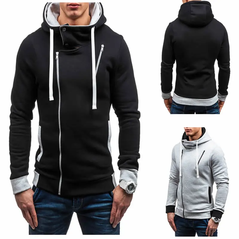 

Zogaa 2019 Spring New 3 Color Men Casual Pullover Streetwear Sweatshirt Sudadera Hombre Harajuku Male Hood Sweatshirts Hot Sale