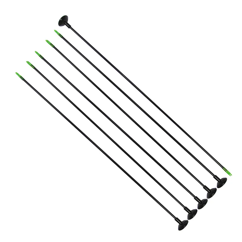 

24pcs Bow and Arrow Shooting Equipment Child Sucker Arrow Safety Arrow Rubber Outdoor Parenting Set Child Bow Arrow Toy Archery