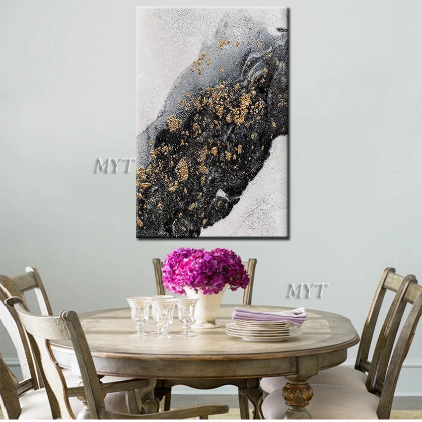 

The Dead Leaves Were Burned By Fire Abstract Oil Painting Wall Art Home Decor Picture Modern On Canva 100% Handpainted No Framed