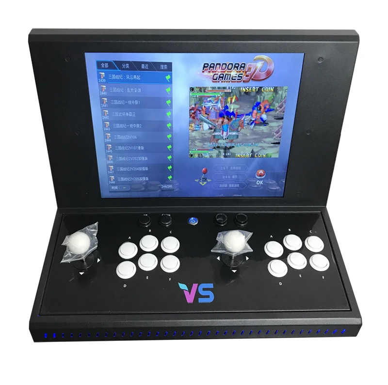 VEWLIX аркадная игра-слот-машина 17 дюймов ЖК-дисплей KOF Аркады развлекательный