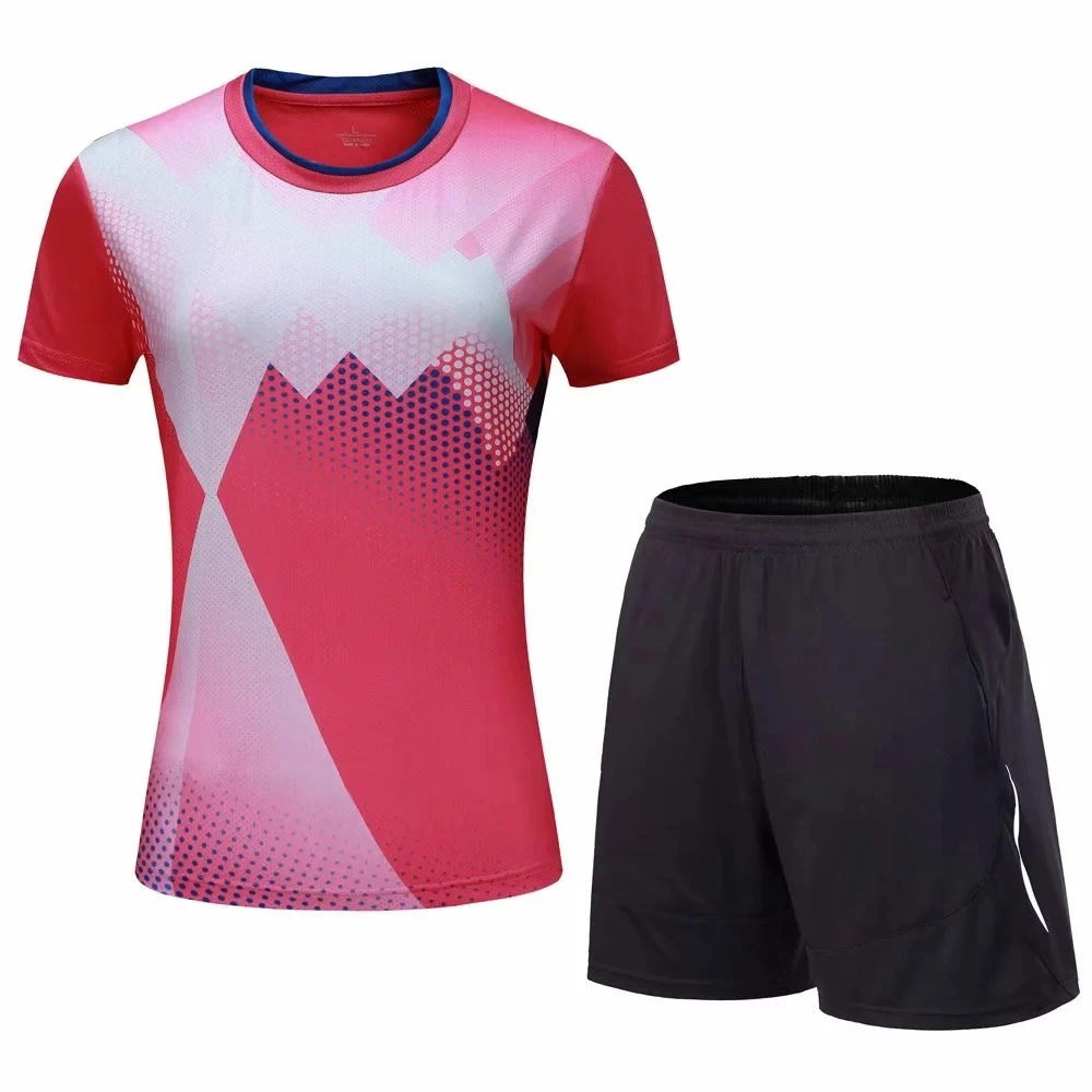 Женский спорт бадминтон одежда костюмы Быстросохнущий материал дышащая удобная