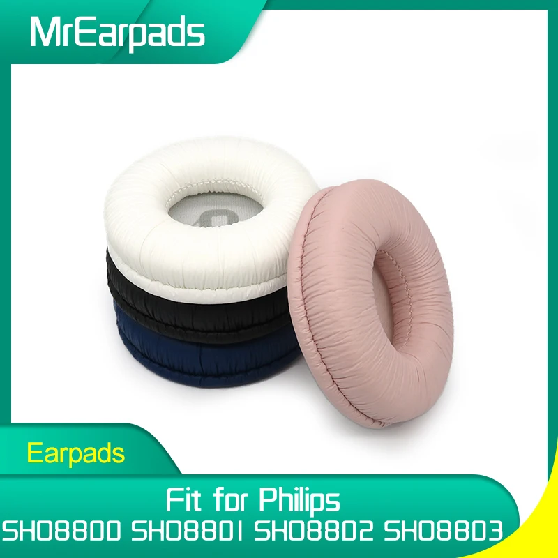 

MrEarpads Earpads For Philips SHO8800 SHO8801 SHO8802 SHO8803 Headphone Replacement Ear Pads Earcushions Parts