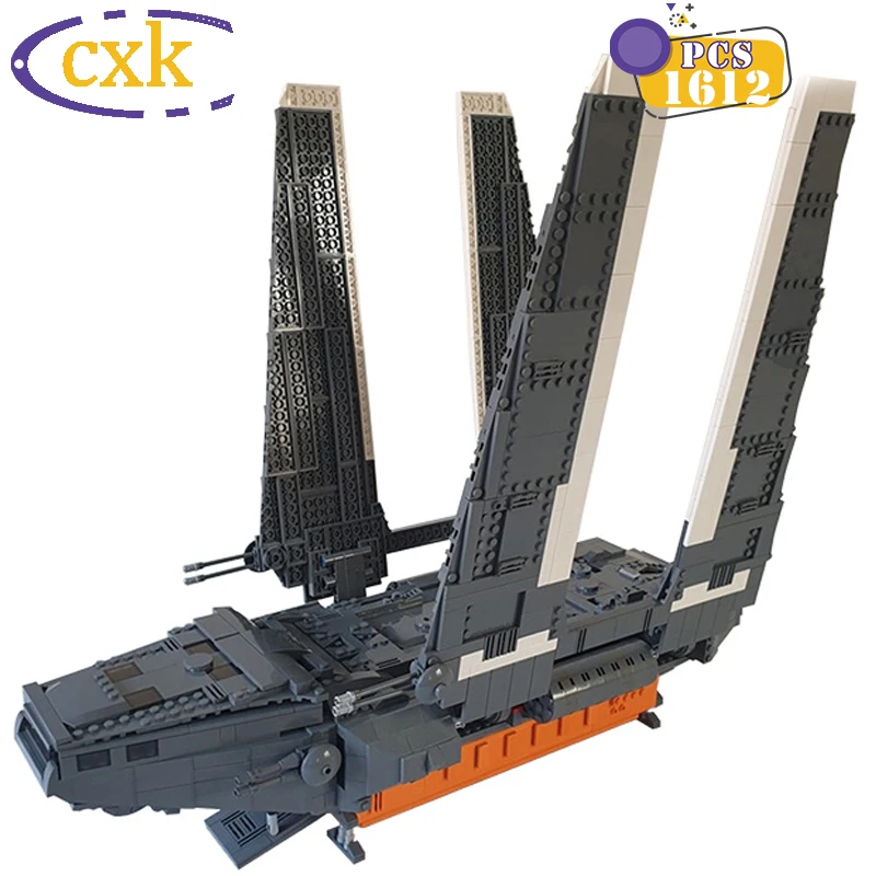 

UCS зет класса грузовой имперский шаттл «Звездных туров Совместимость ISD Monarch с принтом «Звезда», разрушитель, строительные блоки, игрушки дл...